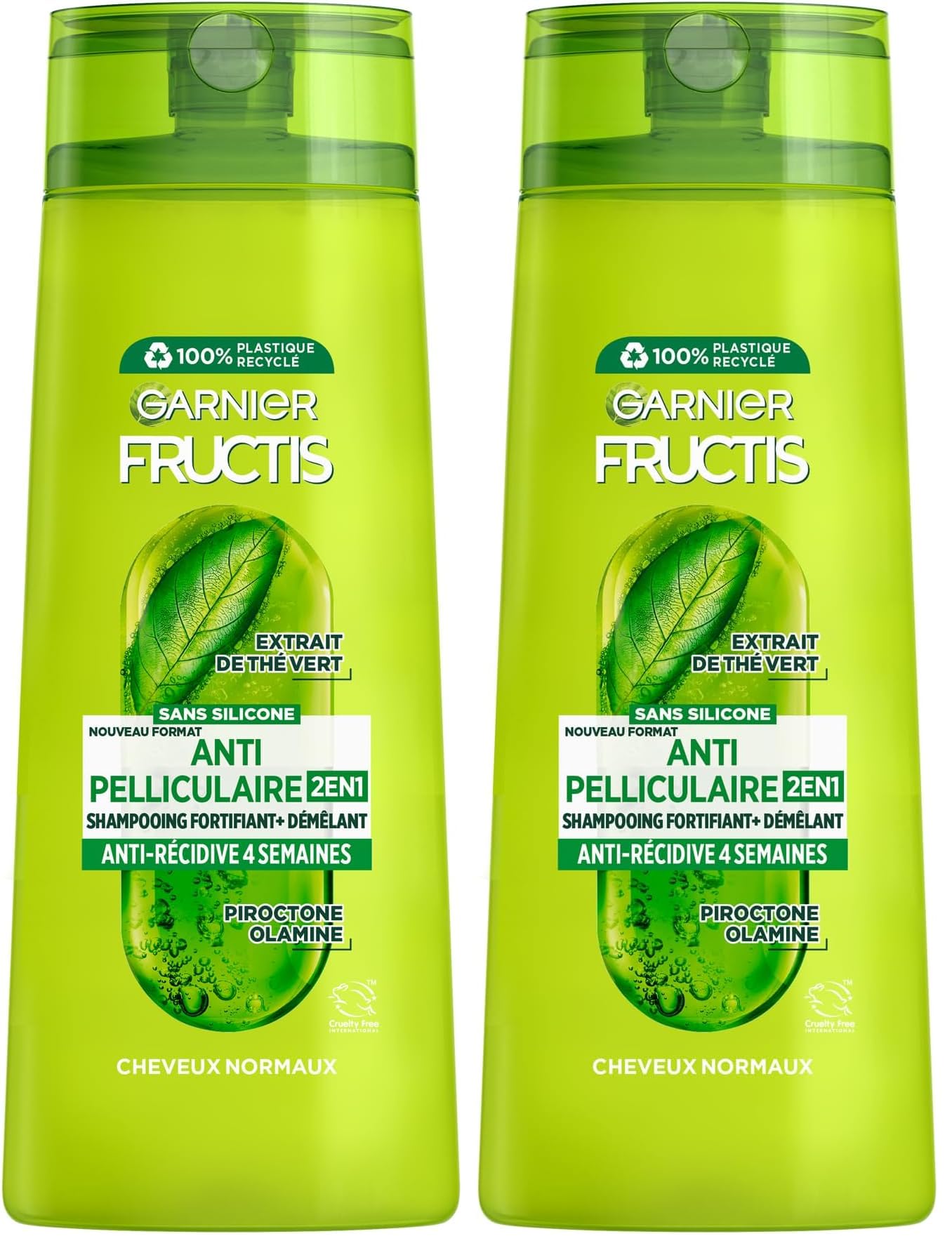 garnier-fructis-shampooing-fortifiant-antipelliculaire-th-vert-300-ml image 2