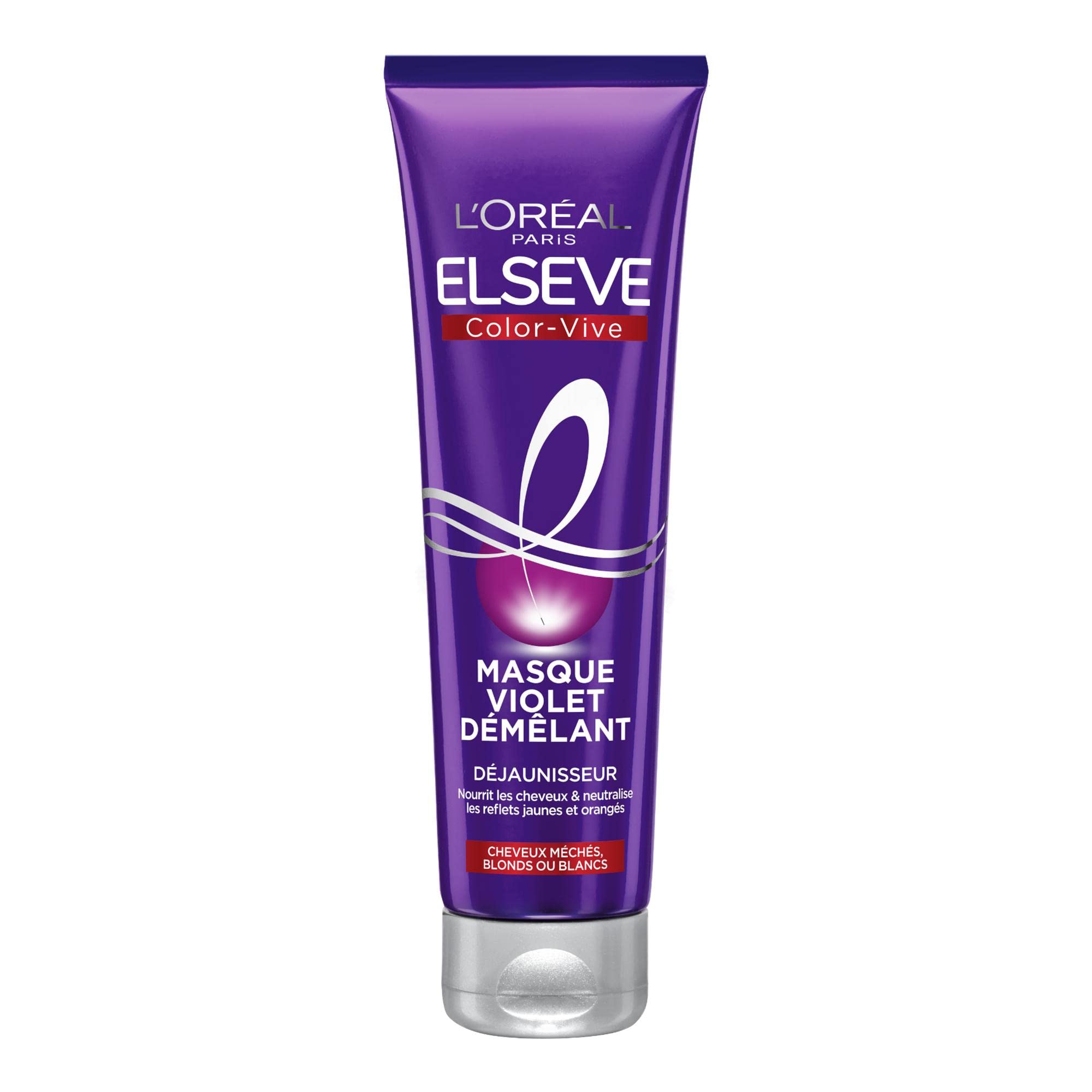 l-or-al-paris-elseve-color-vive-masque-violet-d-jaunisseur-150-ml image 1