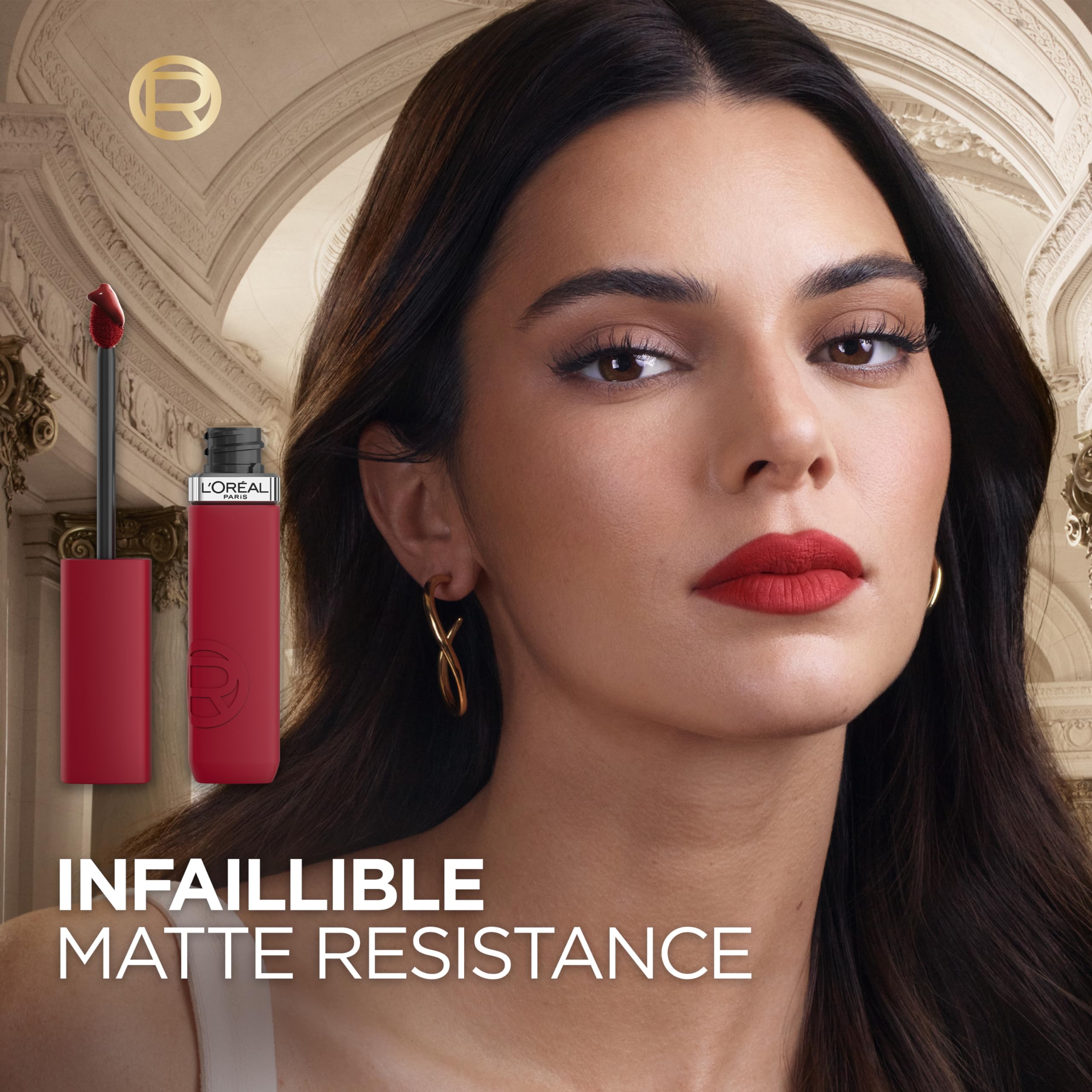 l-or-al-paris-infaillible-matte-resistance-rouge-l-vres-liquide-mat-420-le-rouge image 2