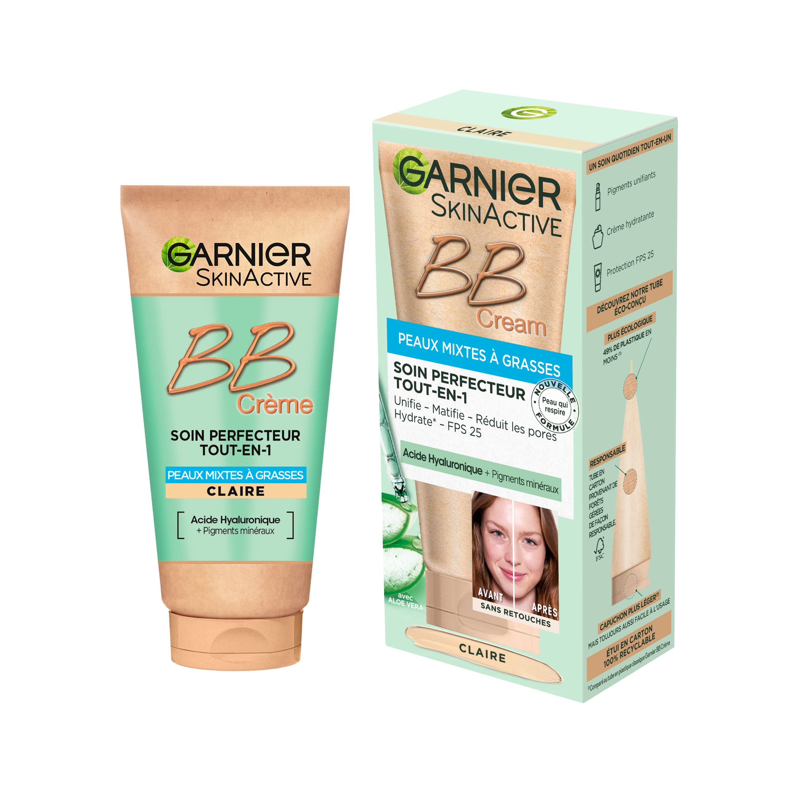 garnier-skinactive-bb-cr-me-miraculeuse-5-en-1-peaux-mixtes-grasses-teinte-clair image 1