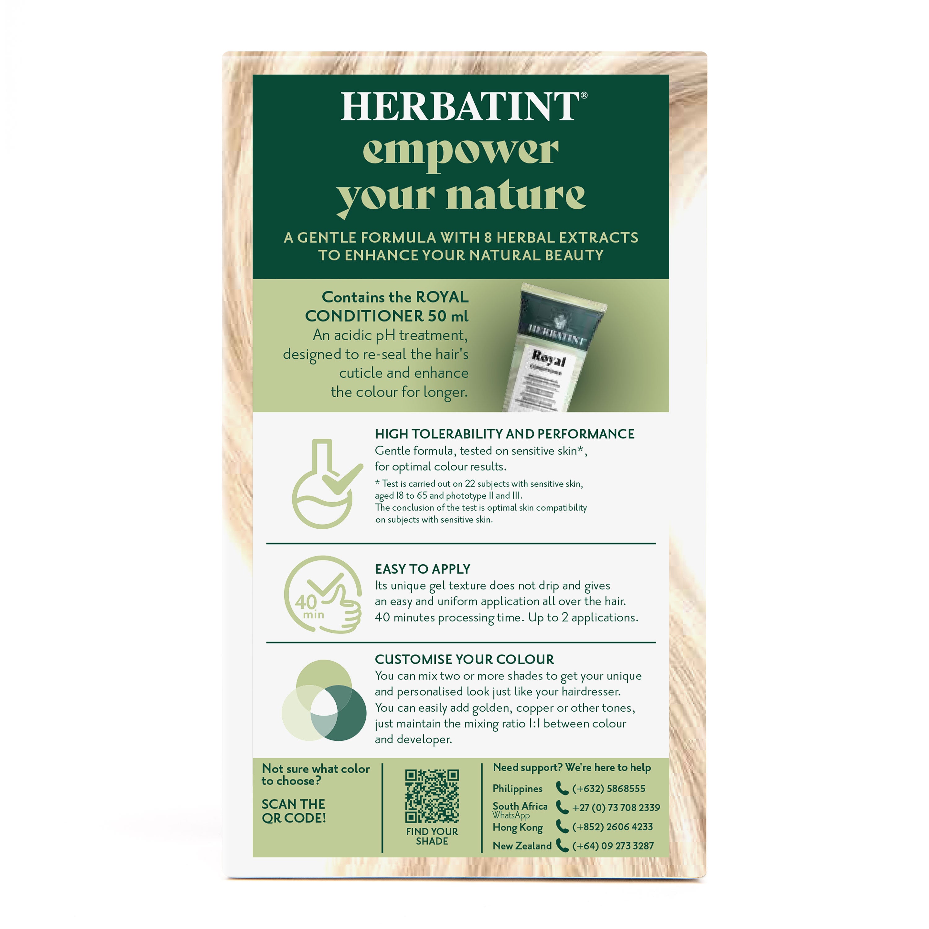 herbatint-10n-blond-platine-soin-colorant-permanent-170-ml image 3