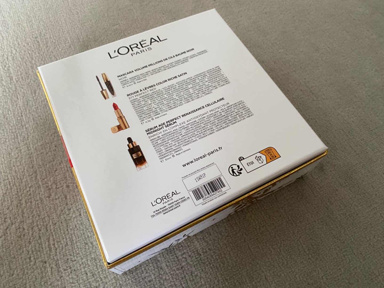 Magnifique coffret, tout est utile
