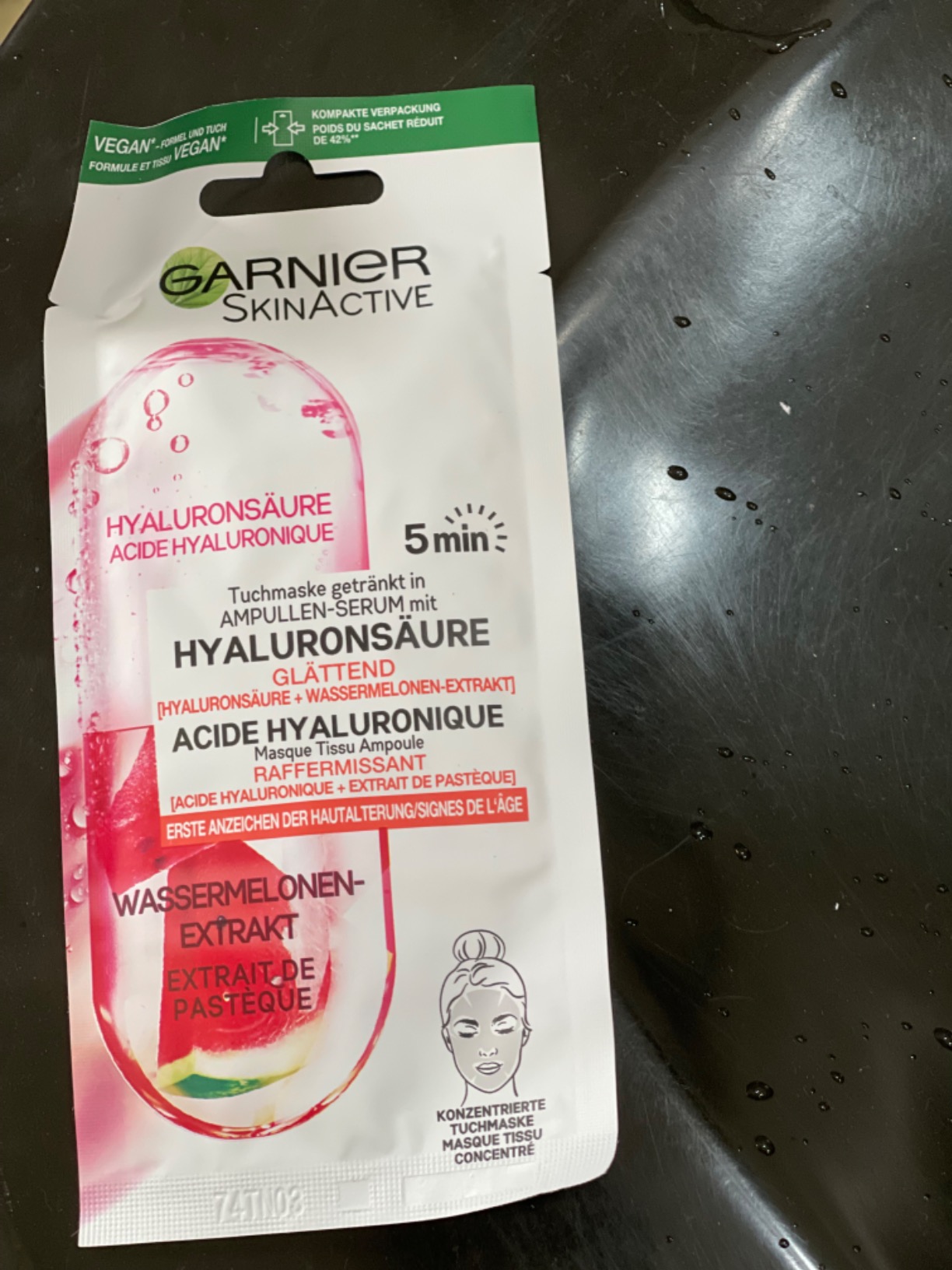 Peau repulpée en 5 min