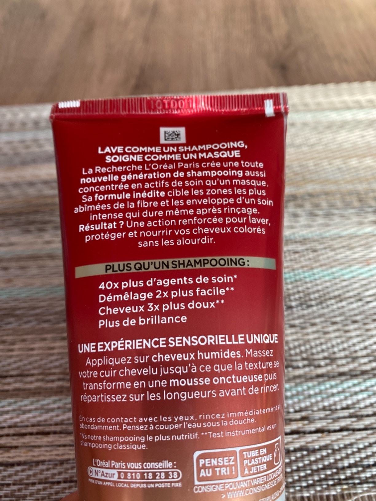Parfait pour cheveux colorés