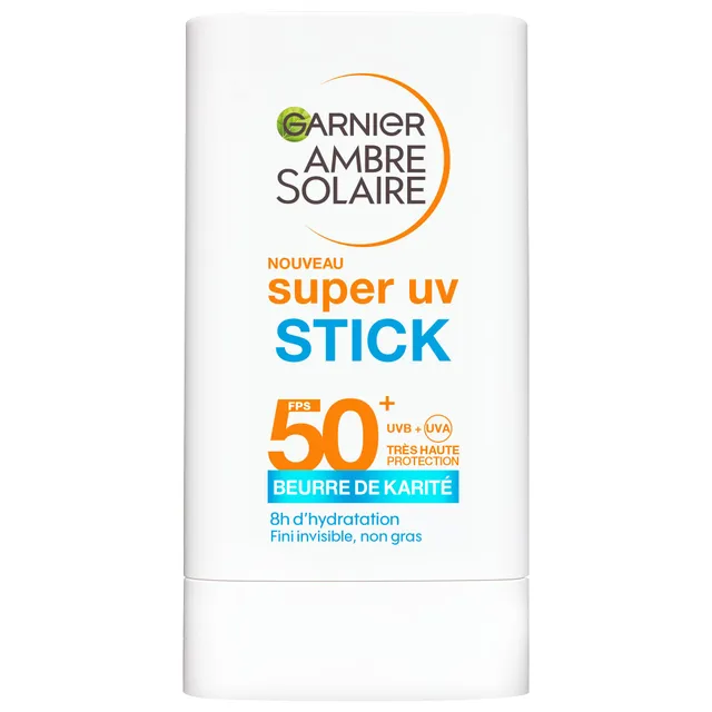 garnier-ambre-solaire-super-uv-stick-spf50-visage-zones-sensibles-18g image 1