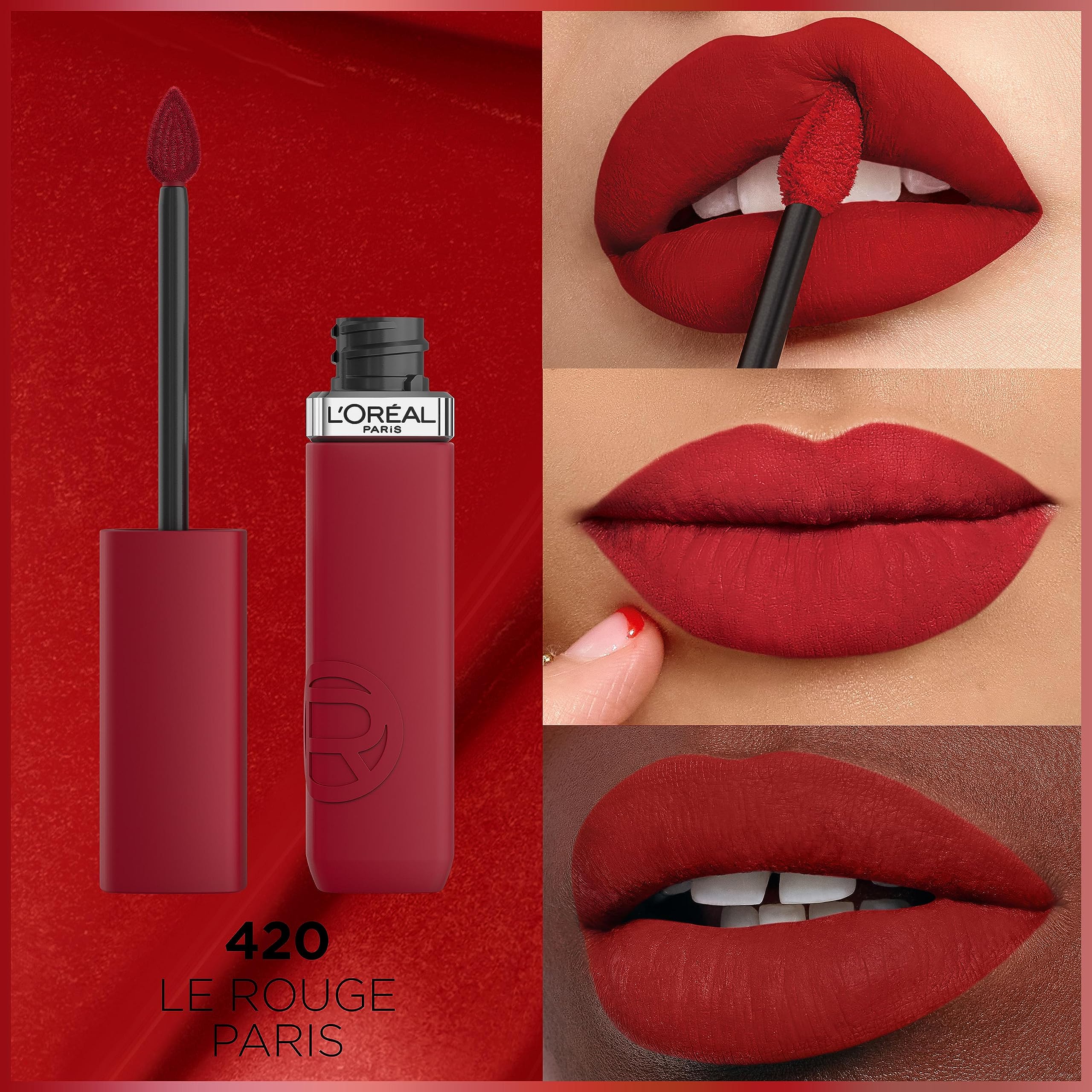 l-or-al-paris-infaillible-matte-resistance-rouge-l-vres-liquide-mat-420-le-rouge image 4