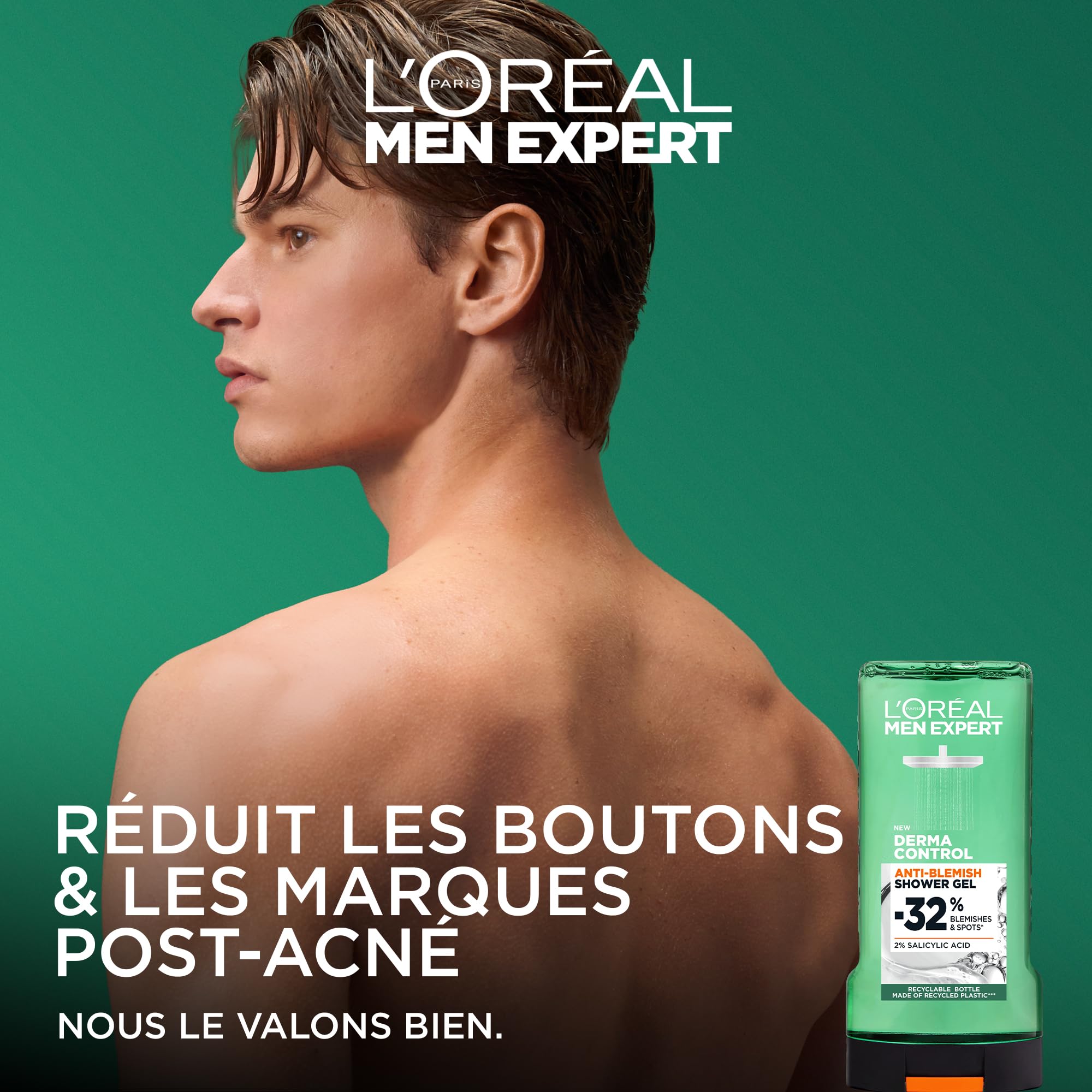 l-or-al-men-expert-derma-control-gel-douche-anti-imperfections-300-ml image 2
