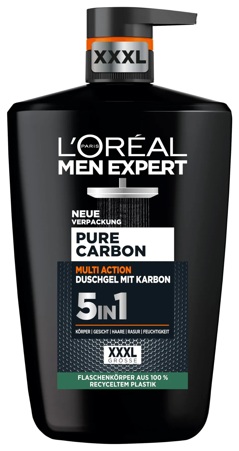 l-or-al-paris-men-expert-pure-carbon-gel-douche-et-shampooing-5-en-1-carbone-100 image 1