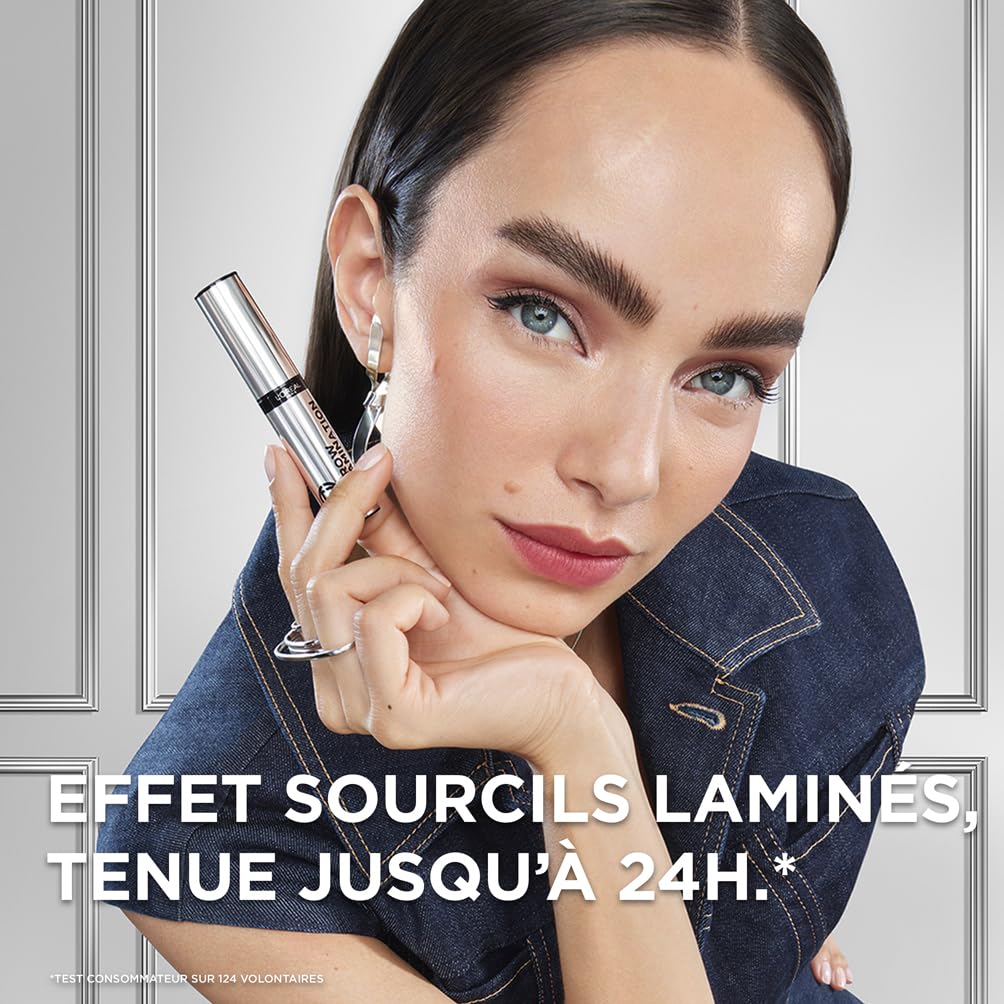 l-or-al-paris-infaillible-brow-lamination-mascara-fixateur-sourcils-transparent- image 2