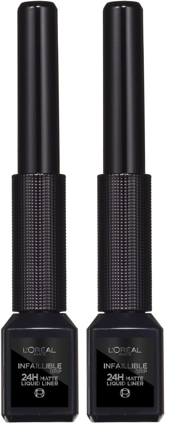 l-or-al-paris-matte-signature-eyeliner-pinceau-mat-emeraude-vert-3-ml image 8