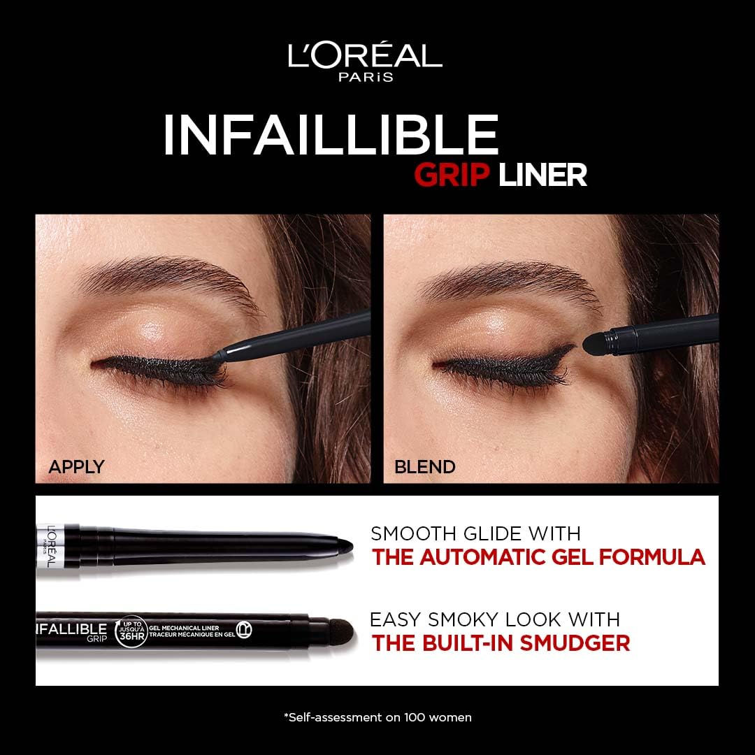 l-or-al-paris-infaillible-grip-liner-crayon-eyeliner-waterproof-taupe-grey image 2