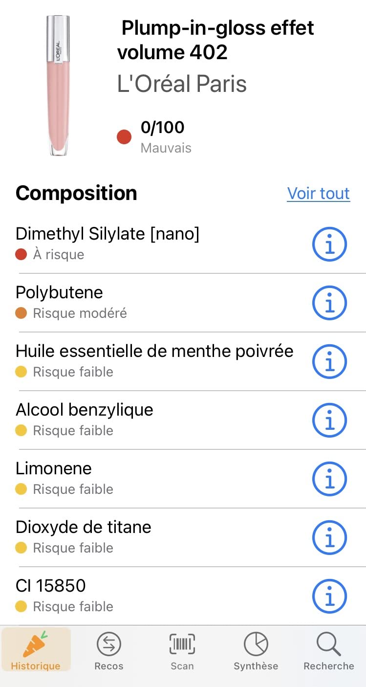 Volume incroyable