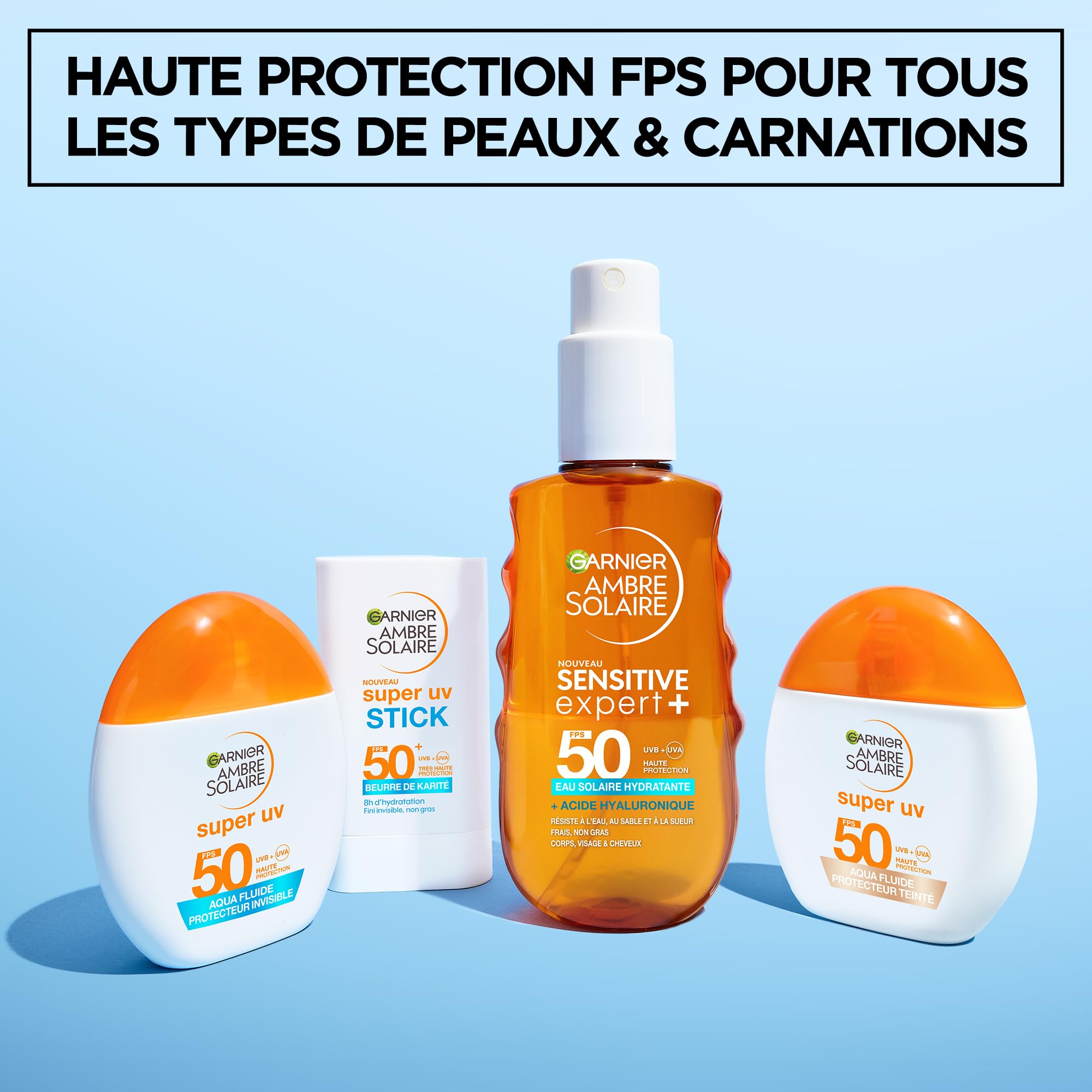 garnier-ambre-solaire-aqua-fluide-visage-invisible-spf50-hyaluron-40-ml image 7