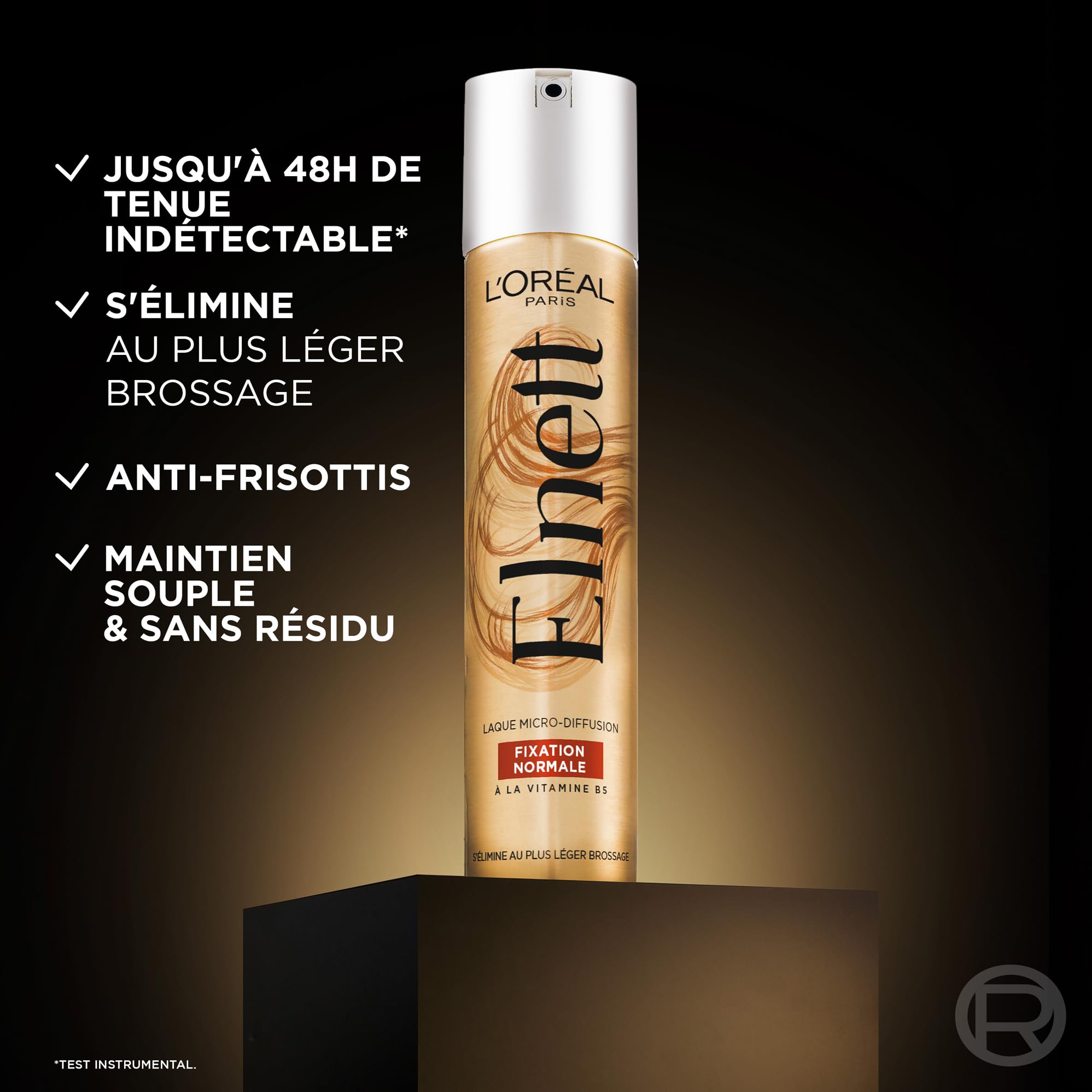 l-or-al-paris-elnett-laque-fixation-extra-forte-72h-vitamine-b5-300-ml image 3