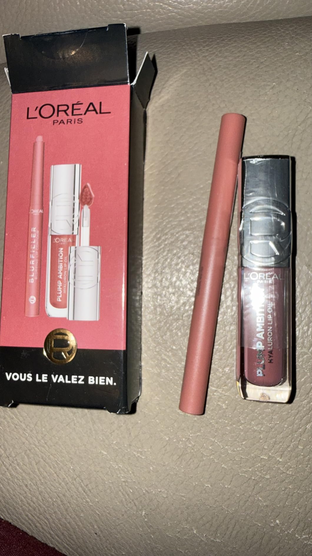 Effet filtre sur les lèvres