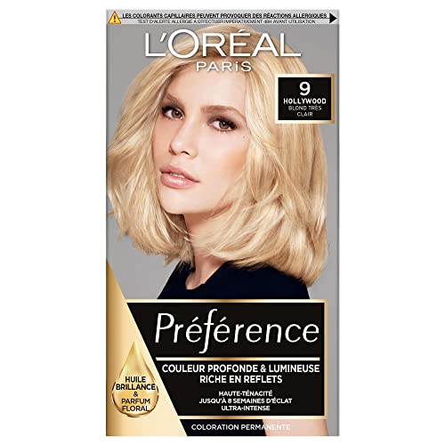 l-or-al-paris-pr-f-rence-coloration-permanente-hollywood-9-0-blond-tr-s-clair image 6