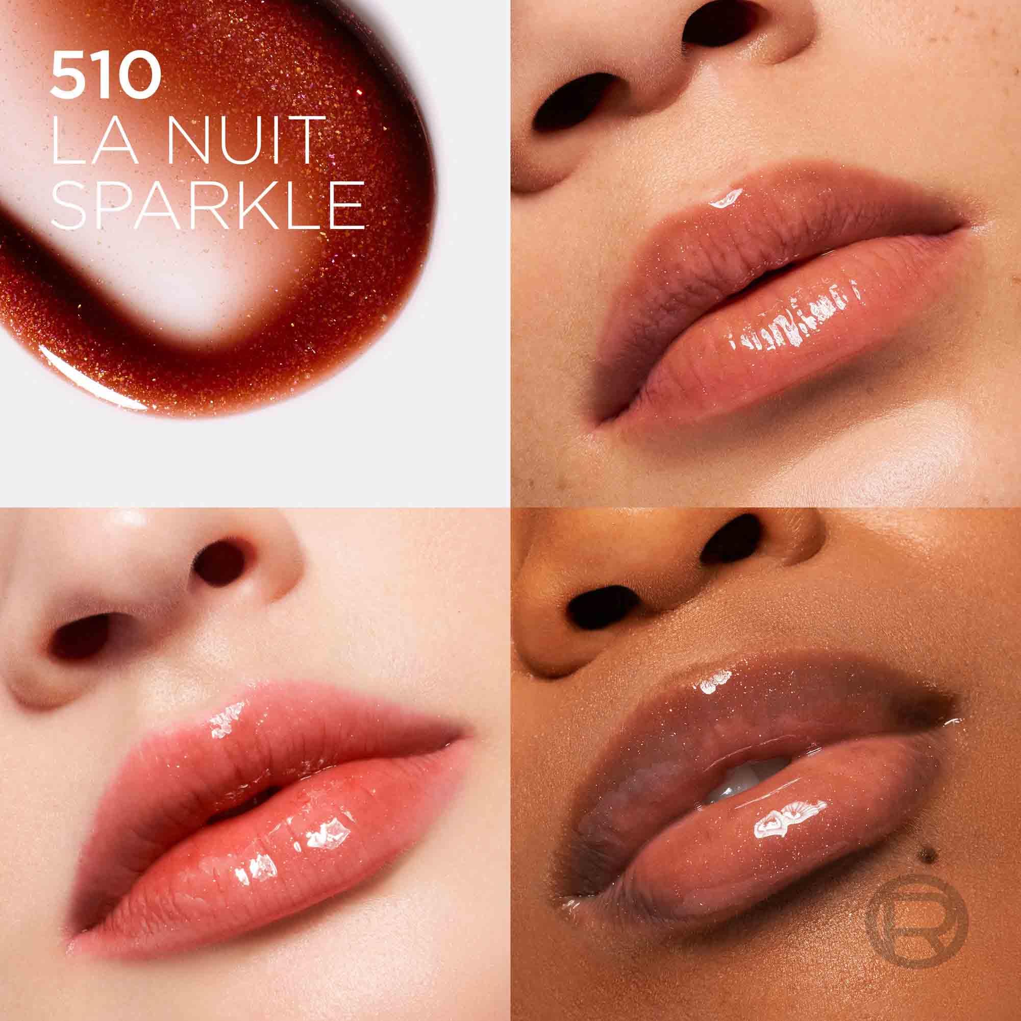 l-or-al-paris-plump-ambition-hyaluron-lip-oil-gloss-repulpant-la-nuit-sparkle-5- image 8
