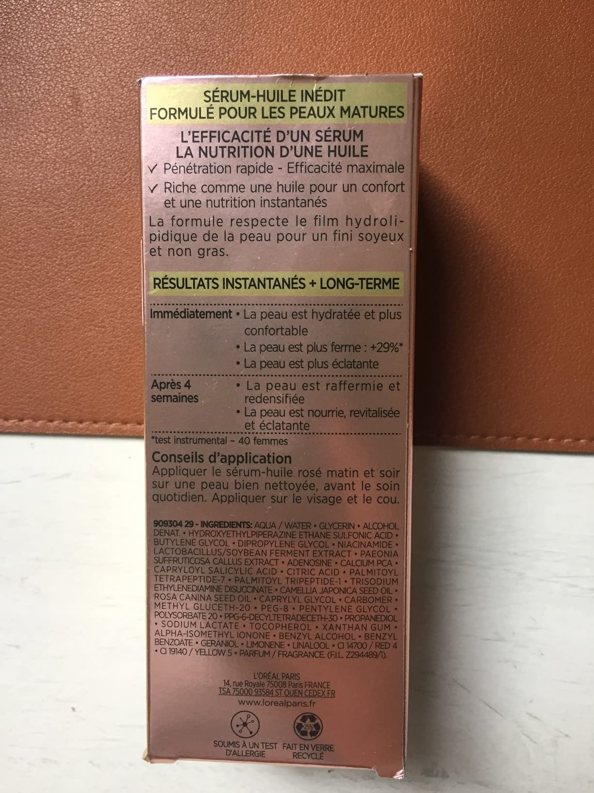 Idéal avant maquillage
