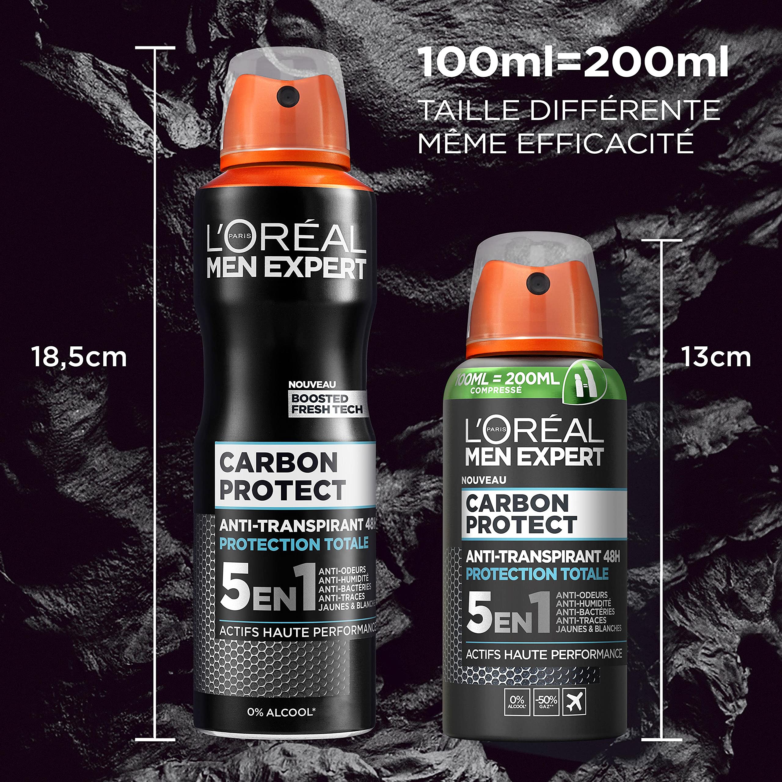 l-or-al-paris-men-expert-carbon-protect-d-odorant-spray-5-en-1-100-ml image 2