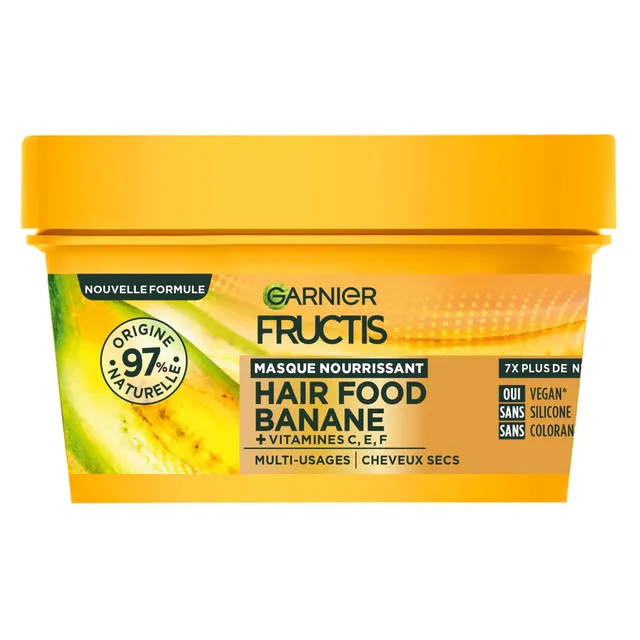 garnier-fructis-hair-food-masque-nourrissant-banane-320-ml image 1