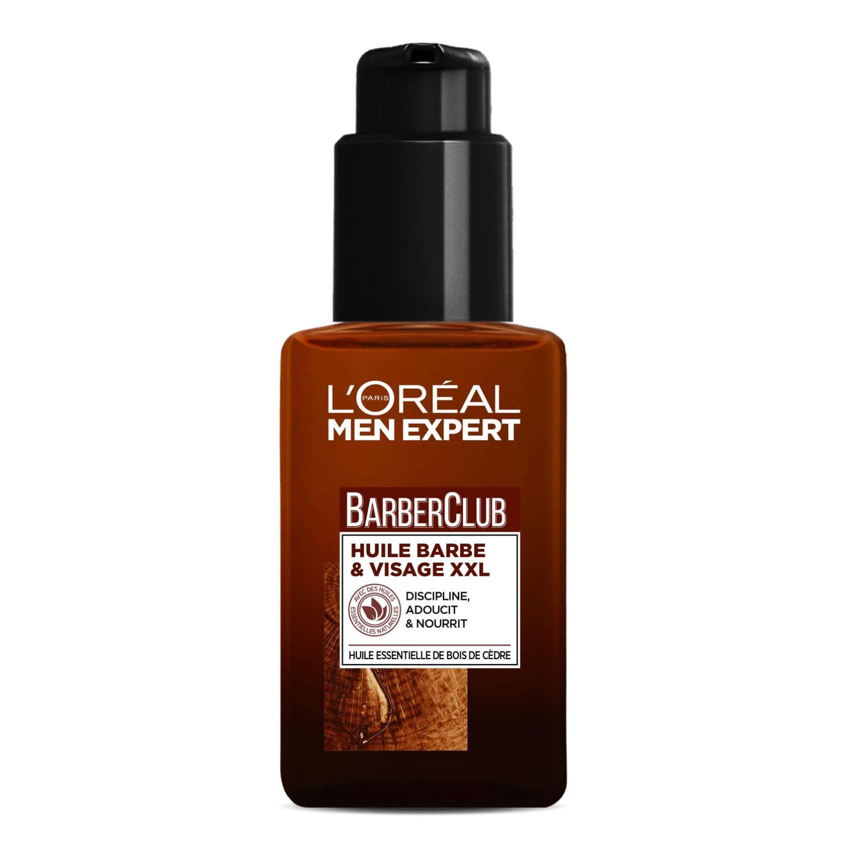 l-or-al-paris-men-expert-barber-club-huile-barbe-longue-bois-de-c-dre-50ml image 1