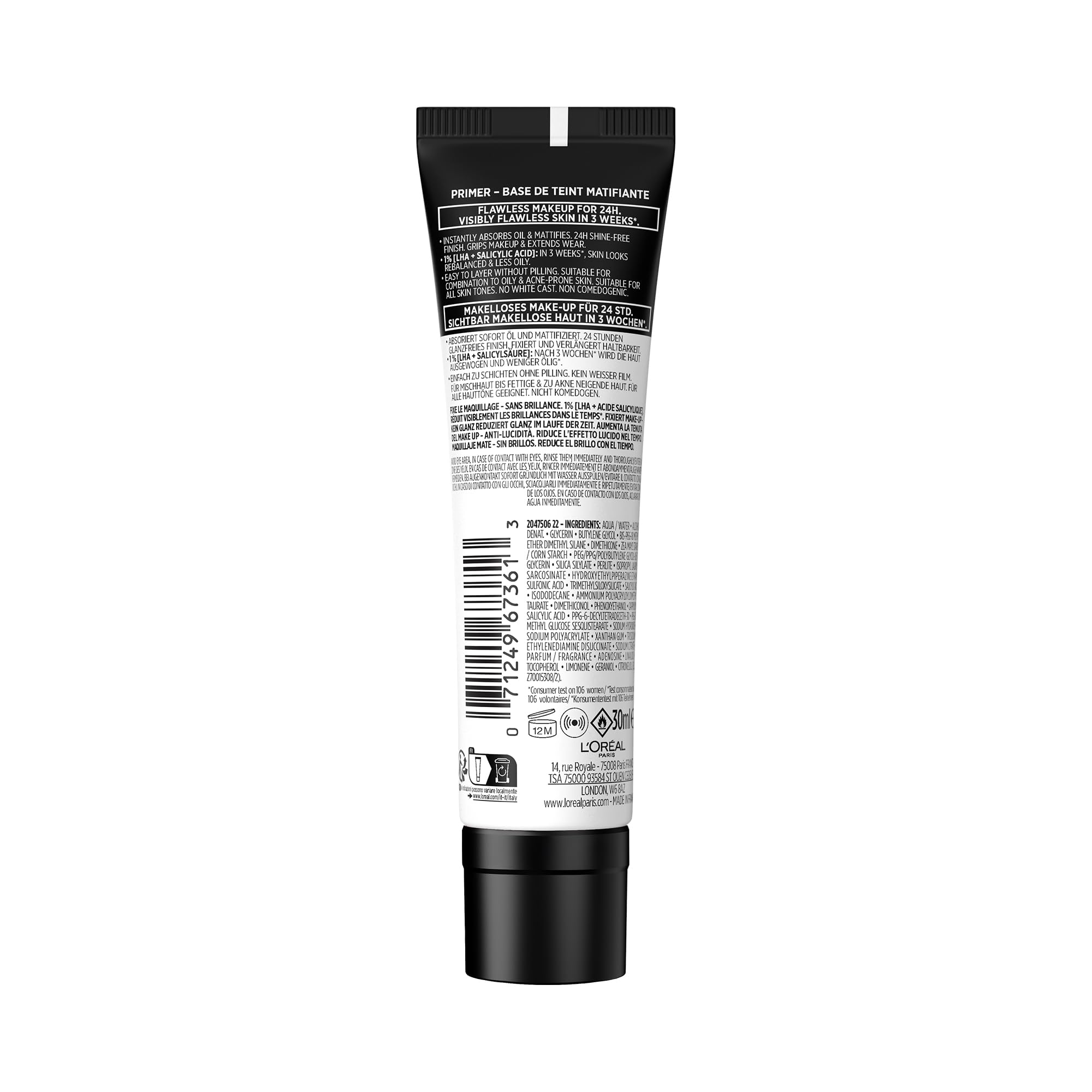 l-or-al-paris-prime-lab-24h-matte-setter-base-de-teint-matifiante-30ml image 8